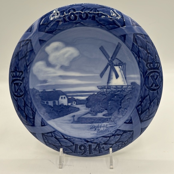 50th Anniversary Copenhagen commemorative plate. 1914 - Picture 1 of 4